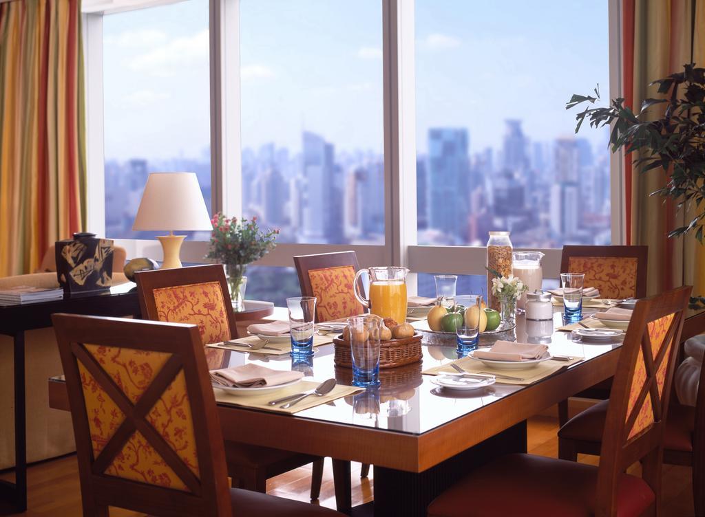Jw Marriott Shanghai At Tomorrow Square Restoran fotoğraf